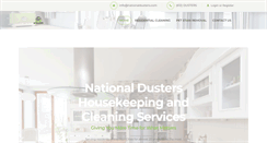Desktop Screenshot of nationaldusters.com